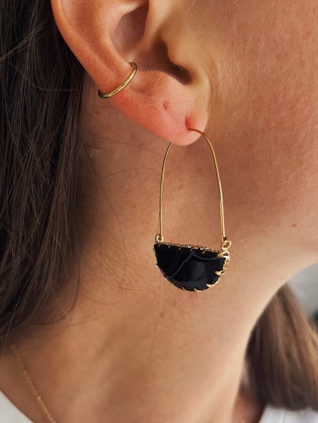 Stay Calma - Ozzy earrings (gold)